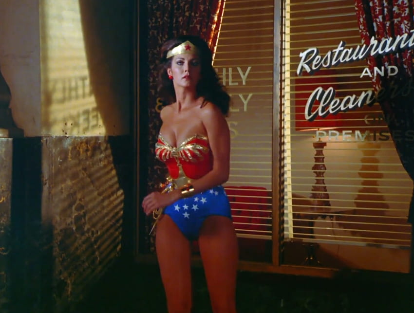 Wonder Woman bereit zum Handeln, Wonder Woman TV Show, WW, Lynda Carter, Diana, Wonder Woman HD-Hintergrundbild