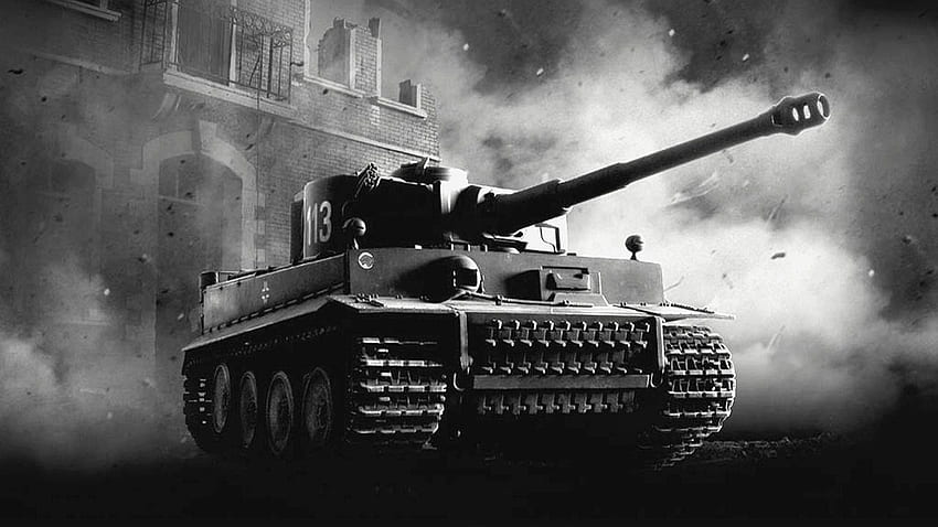 Panzerkampfwagen VI. Char Tigre I. Char allemand WW2 Fond d'écran HD