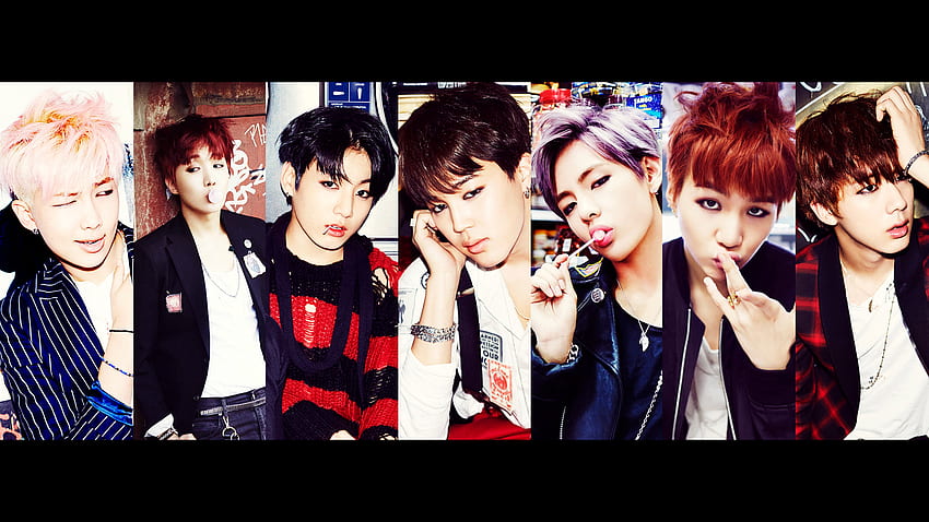 Bangtan Boys, BTS, J Hope, Jimin, Jin, Jungkook, Rap Monster, Suga, V and Jungkook HD wallpaper