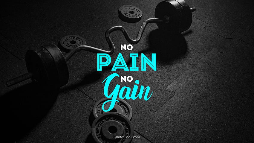Gym No Pain No Gain, 1920 X 1080 Gym HD wallpaper