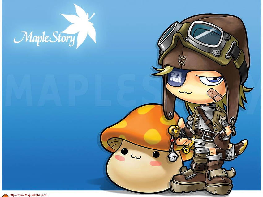 maple story, other, cute, cartoon collection, abstract HD wallpaper