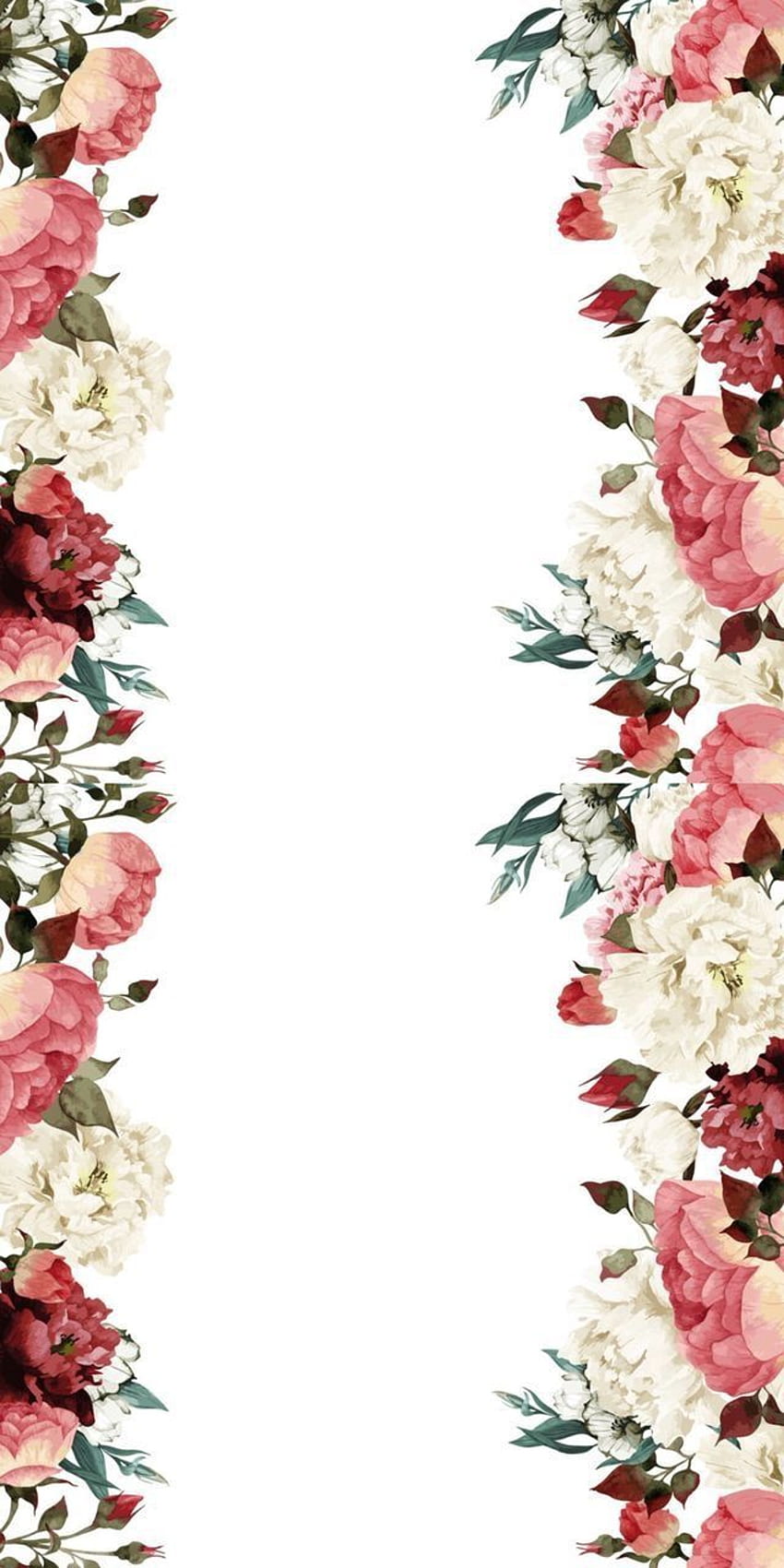 IPhone . Rosa, Blume, Blütenblatt, Pflanze, Blumenmuster, niedliches Blumenmuster HD-Handy-Hintergrundbild