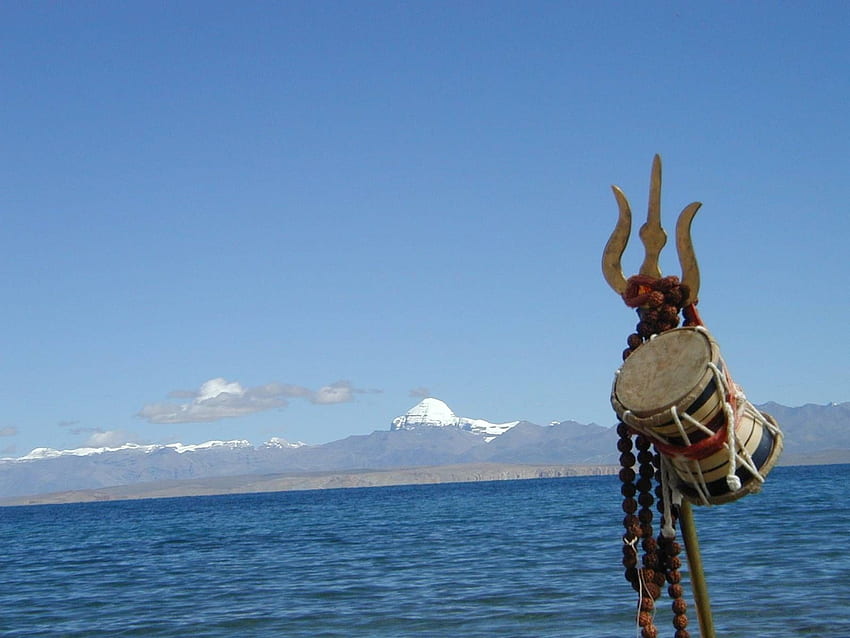 Kailash Mansarovar Yatra mit dem Hubschrauber ist eine berühmte Reise für Hindus, Kailash Mountain HD-Hintergrundbild