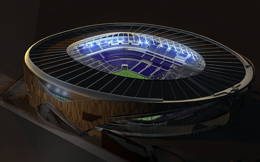 Artstation Stadion Baru Spurs Steve Latibeaudiere Stadion Tottenham