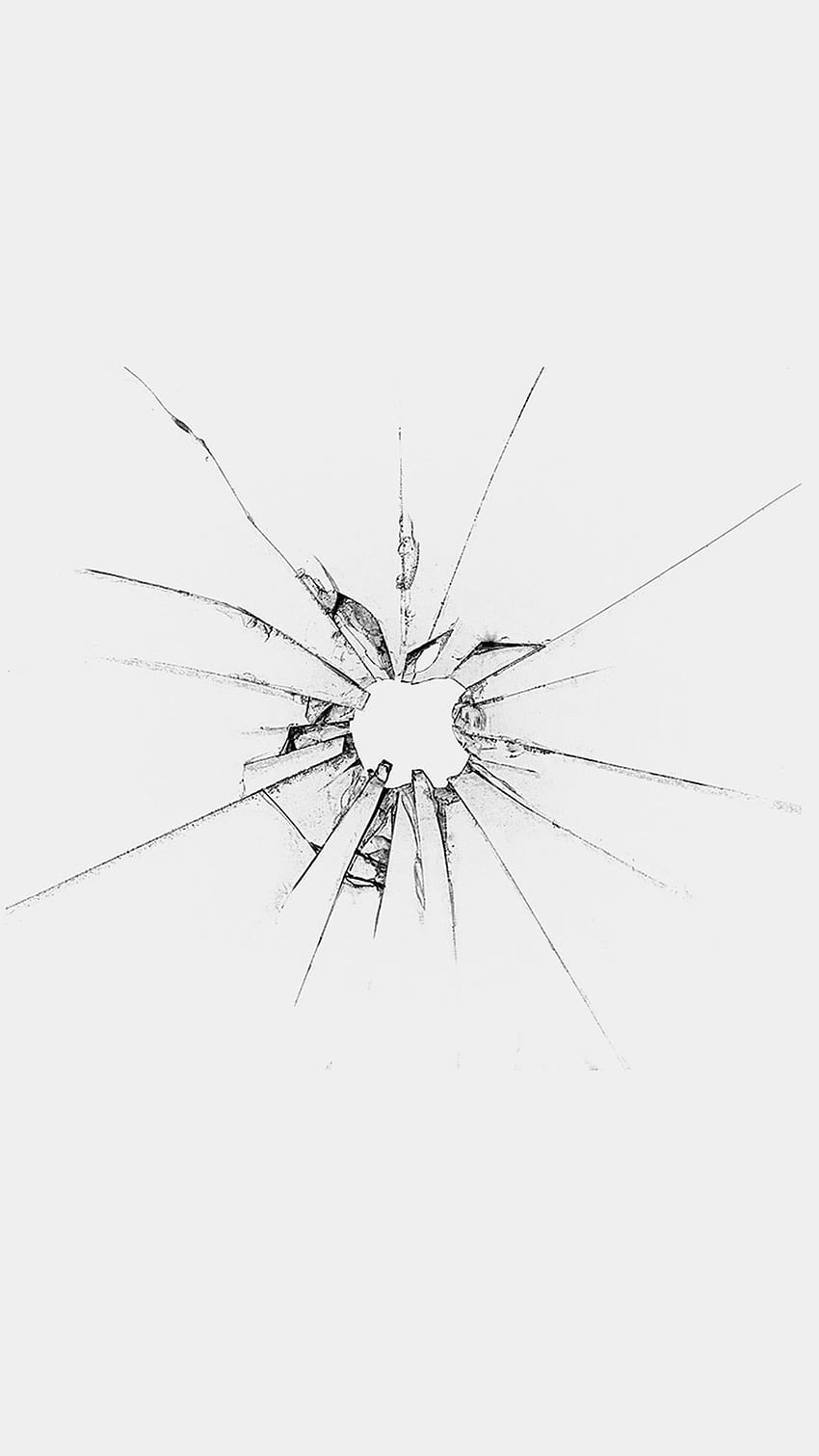 Apple Logo Penceresi Beyaz Kırık iPhone 6 . iPhone , iPad duvar kağıdı. Kırık cam, ipad için havalı, Apple logosu HD telefon duvar kağıdı