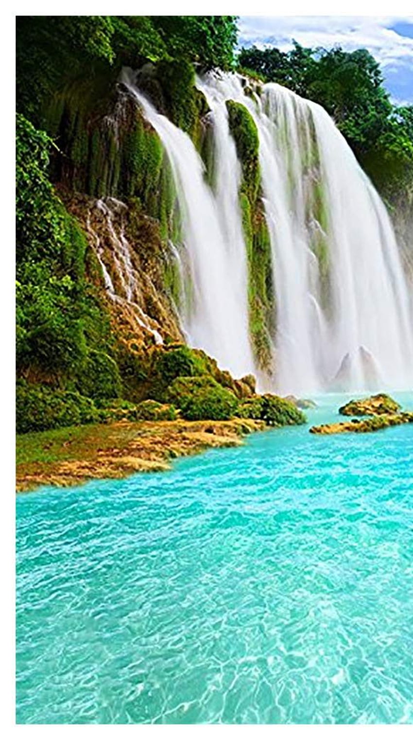 Schöner Wasserfall, Wasserfall, schön, Natur HD-Handy-Hintergrundbild