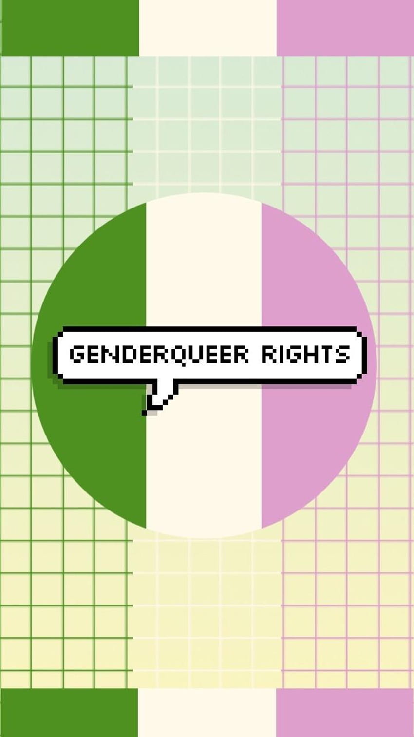 Genderfluid iPhone, Genderqueer HD phone wallpaper