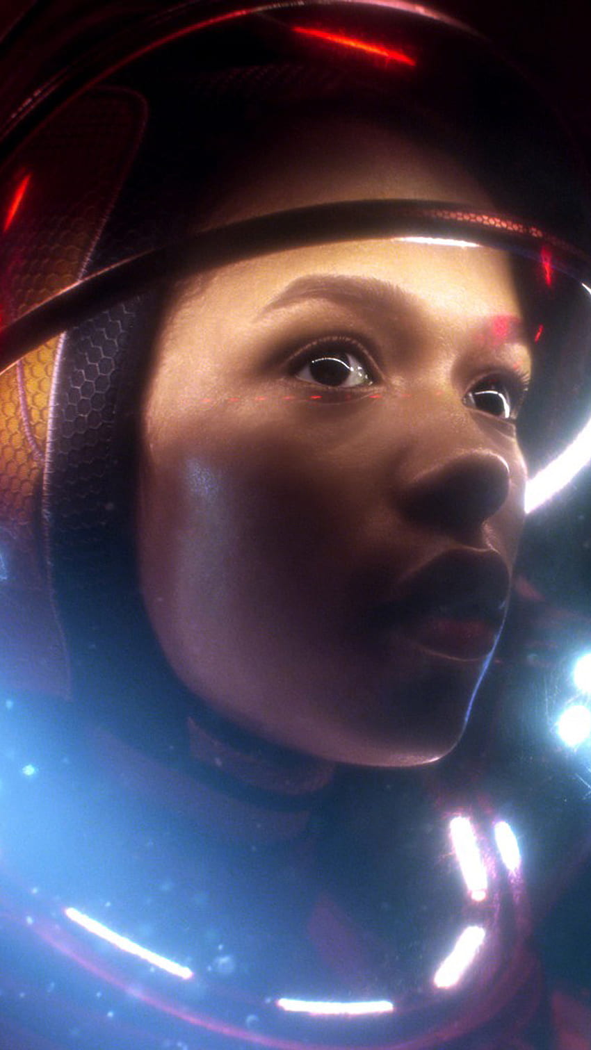 Taylor Russell In Lost In Space Series Ultra Mobile, Russell Up HD phone wallpaper