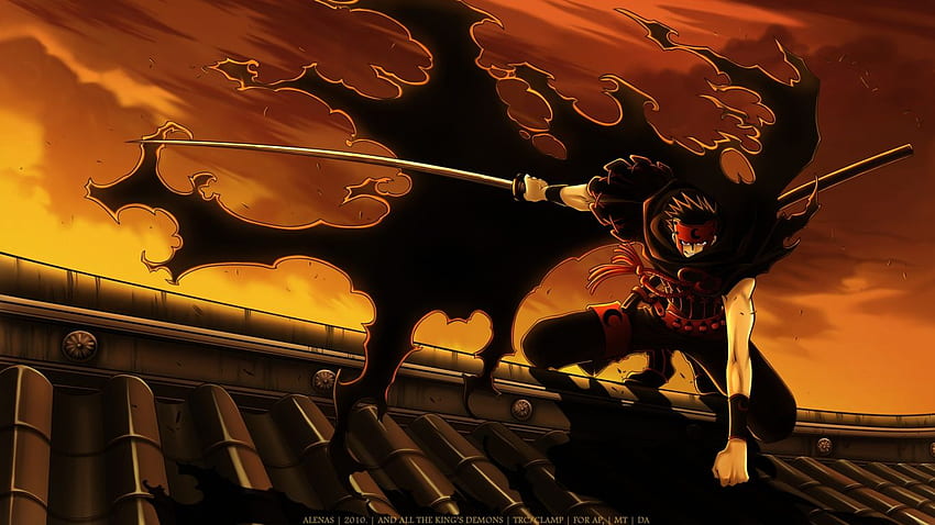 Background Tsubasa Reservoir Chronicle Kurogane Katana Anime HD wallpaper