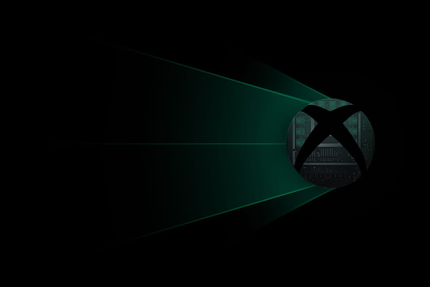 Xbox Series X Glow Oleh Zee Al Eid Ahmad Rana., Xbox Logo Wallpaper HD
