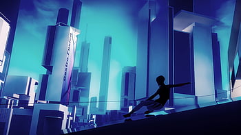 2520x1080] I made an ultra-wide Mirror's Edge wallpaper of old Faith, and  new Faith. • /r/wallpapers