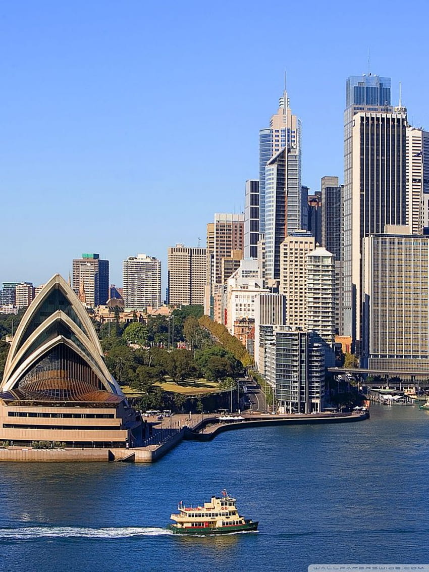 Sydney Skyline ❤ สำหรับ Ultra TV วอลล์เปเปอร์โทรศัพท์ HD