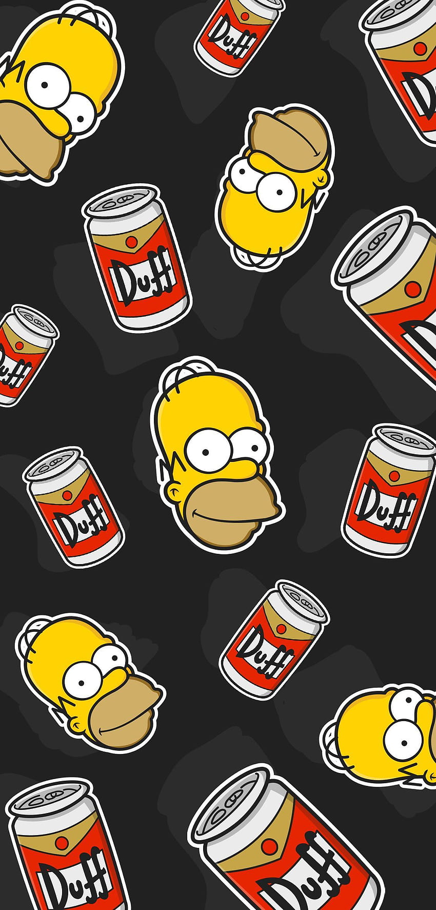 Il telefono di Homer Duff dei Simpson. Simpson iphone, birra Homer Simpson, The Duff, Homer Simpson Drink Sfondo del telefono HD