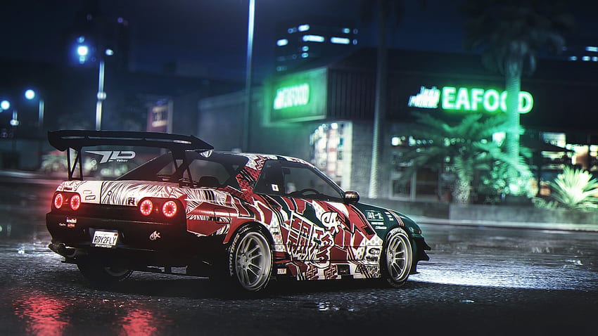 digital art, Car, Need for Speed, Nissan, Nissan Skyline R32 HD wallpaper