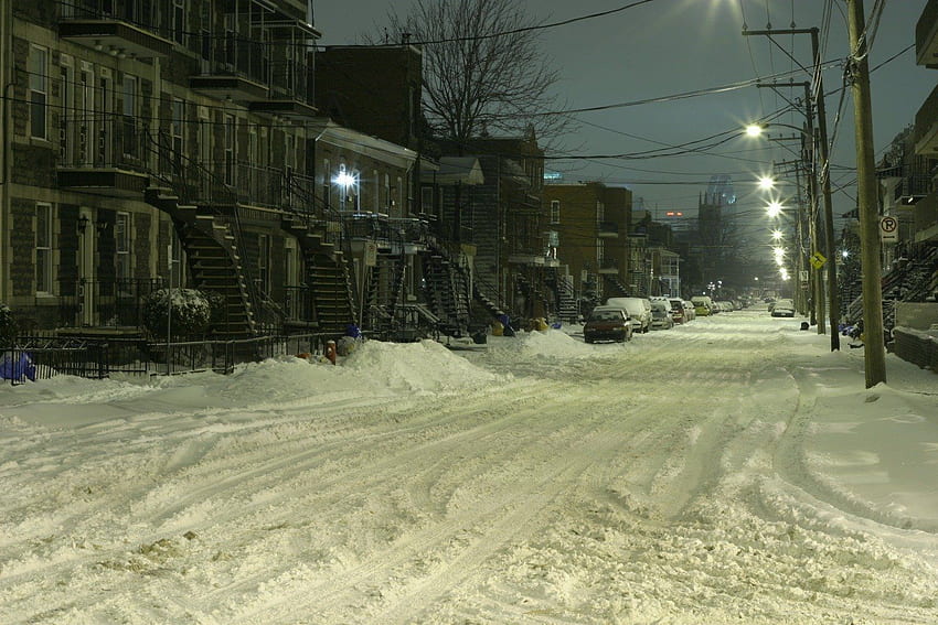 Montreal in inverno. e , inverno di Montreal Sfondo HD