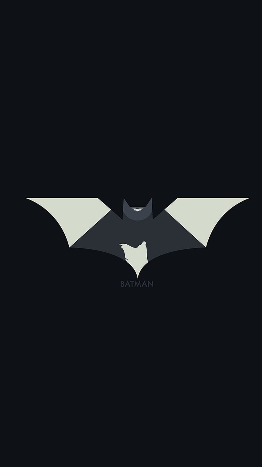 Minimalist batman logo HD wallpapers | Pxfuel