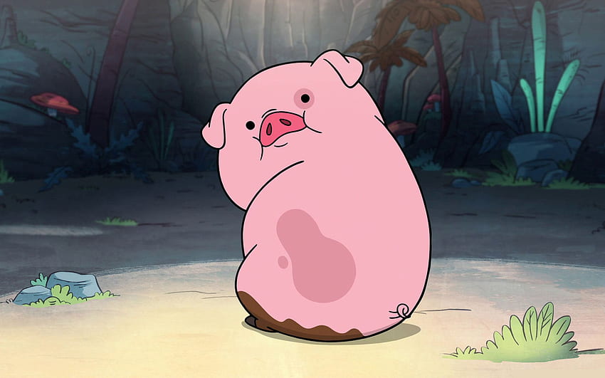 Funny Pig - Gravity Falls Pig Gif - & Tło Tapeta HD