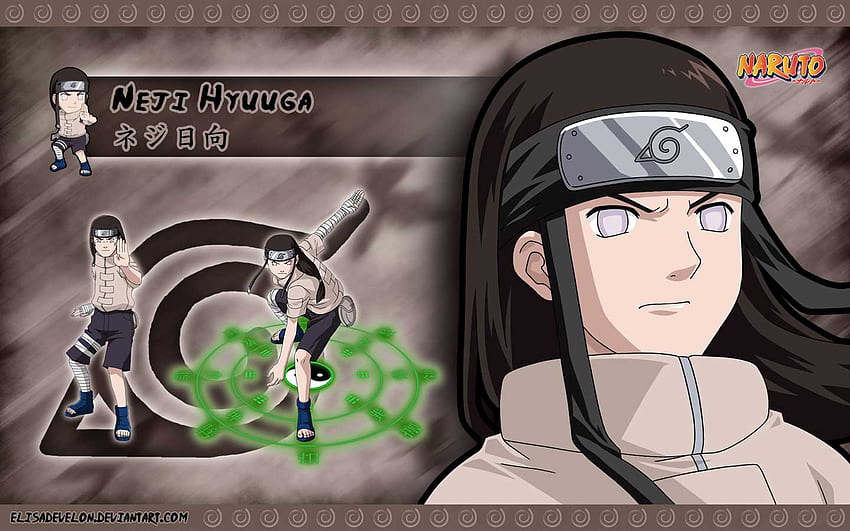 Naruto Neji, Naruto Neji Hyuga fondo de pantalla