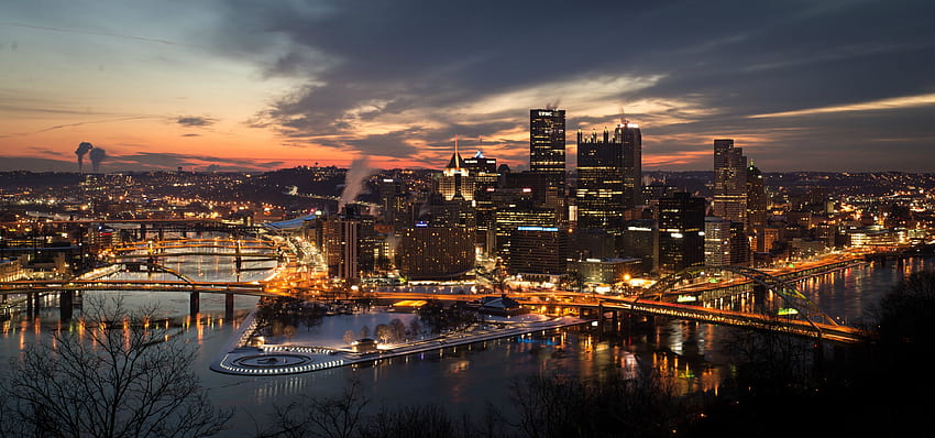 Pittsburgh Skyline , Pittsburgh Skyline HD wallpaper