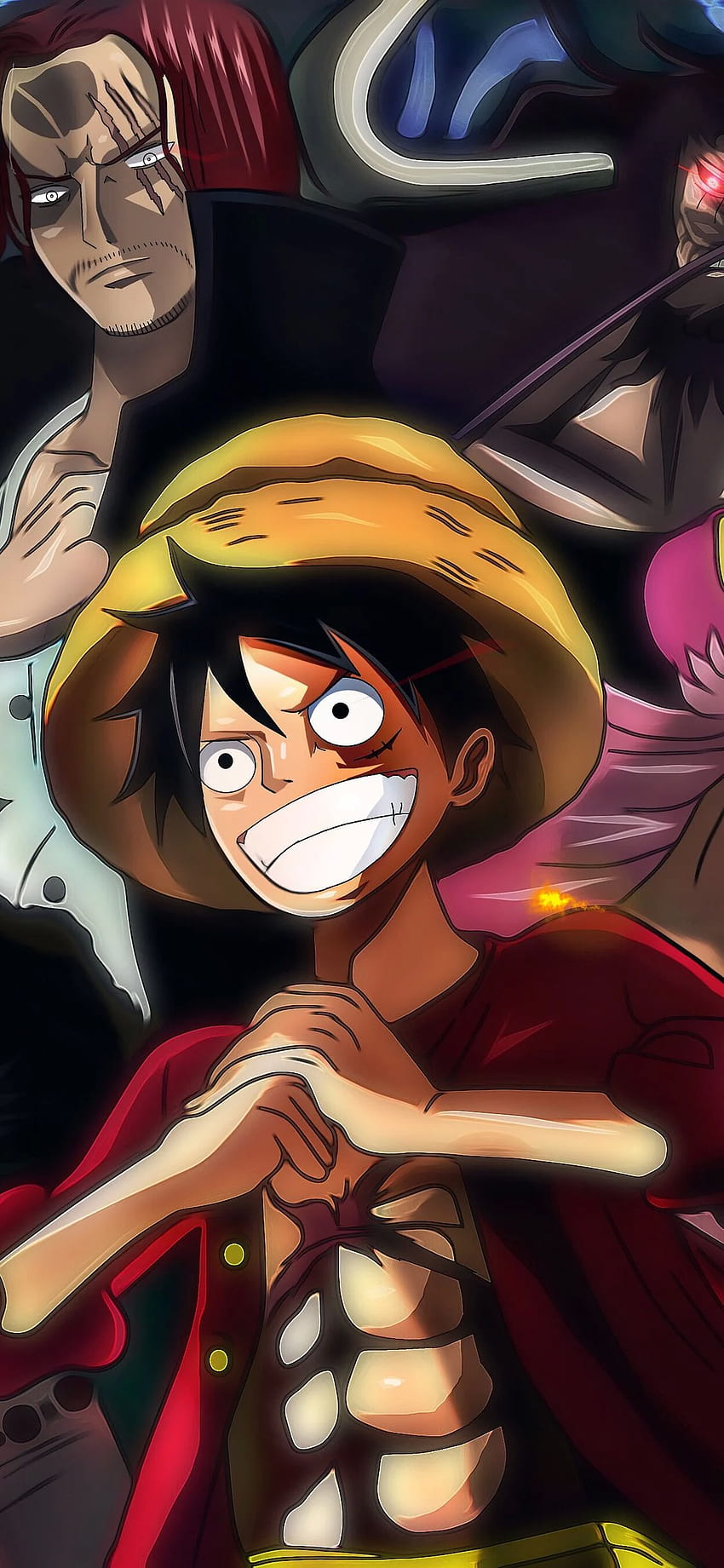 iPhone One Piece Live, Luffy 3D HD phone wallpaper