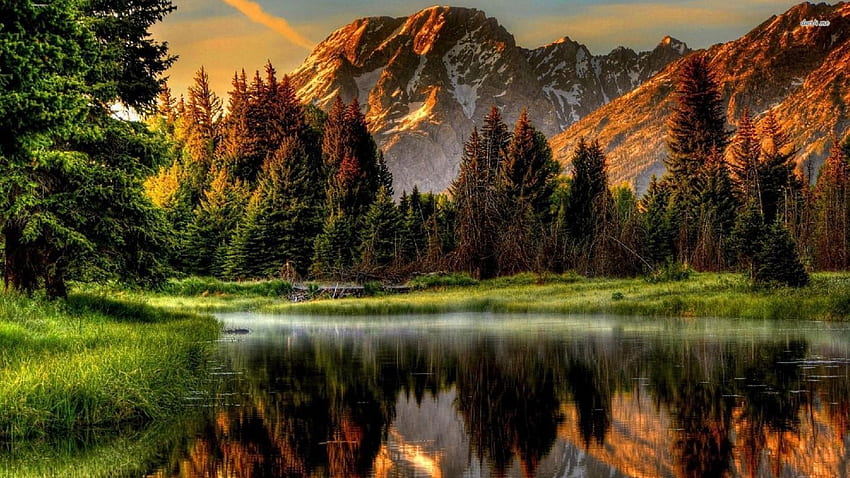 Breathtaking View Computer , Background. . Nature , Mountain scene, Best  nature HD wallpaper | Pxfuel