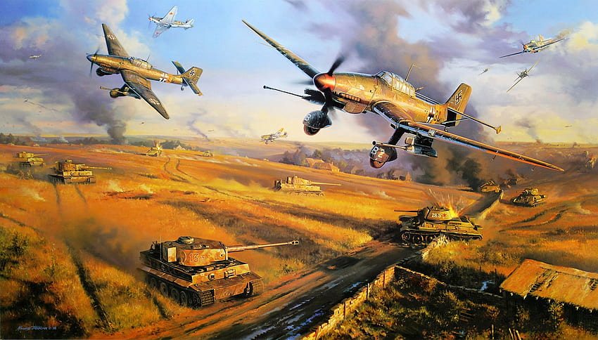 jagdpanzer, tank, german tank, panzer tank, art, ww2, German WW2 Fighters HD wallpaper