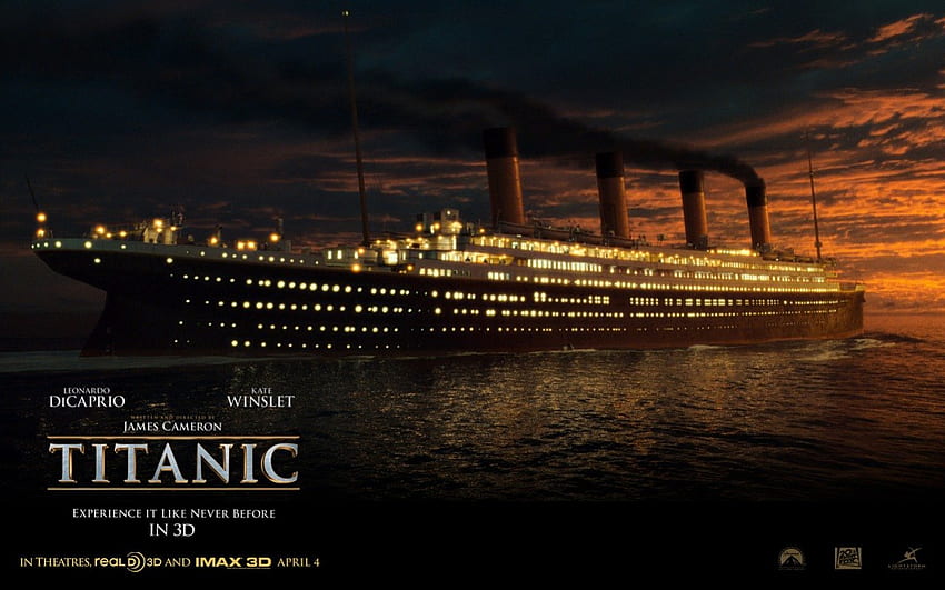 Titanic, ship, 1912, movie HD wallpaper