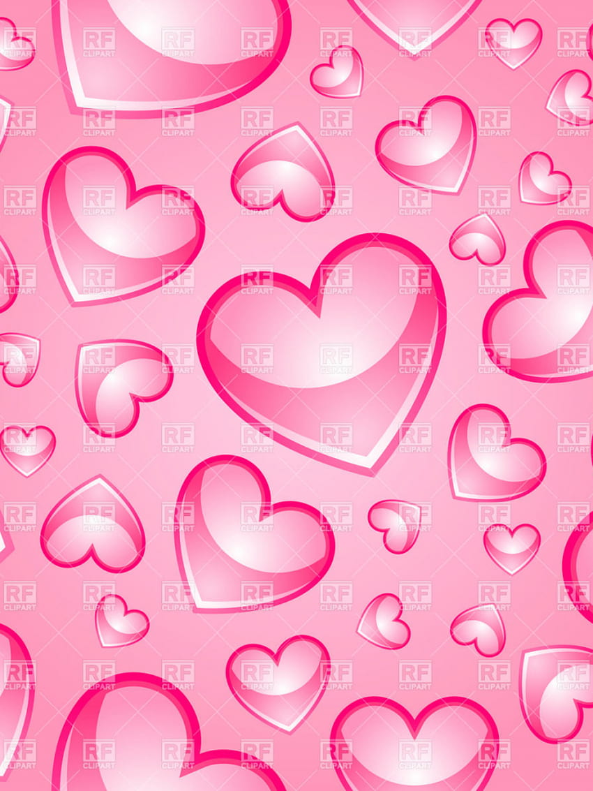 Seamless pink background with glossy hearts 17383 Holiday [] for your , Mobile & Tablet. Explore Heart Background. Heart Background, Heart , Heart, Y Heart HD phone wallpaper