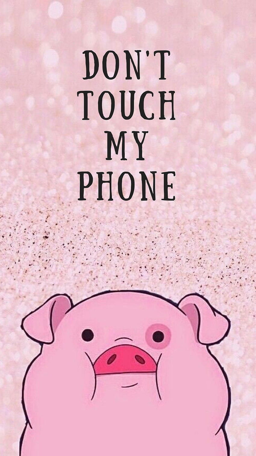 Alina's World!11 on puuuppy. Don't touch my phone , Funny phone , Funny iphone, Funny Pig HD電話の壁紙