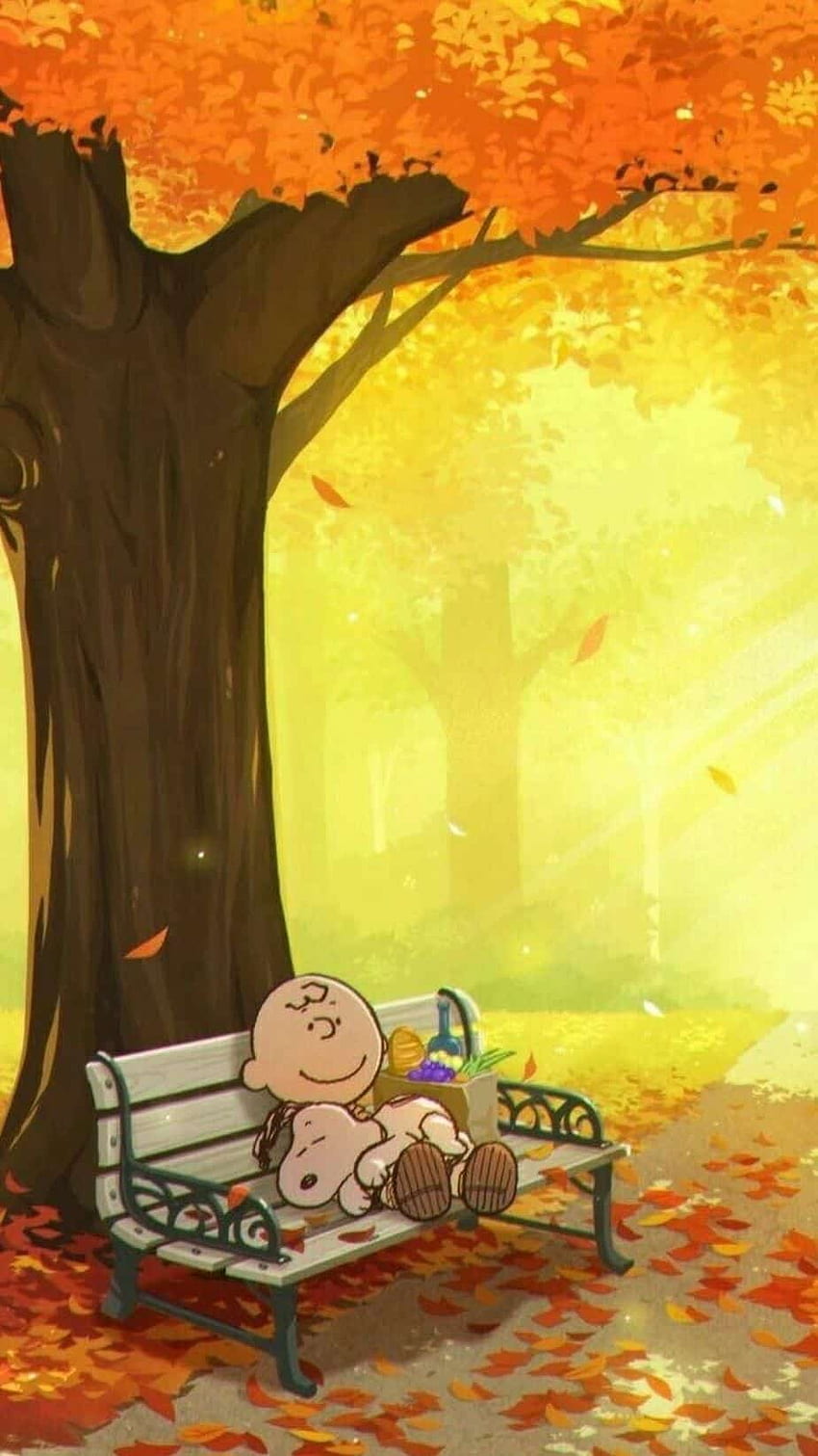 Cute Fall For iPhone That Are Absolutely, Snoopy Autumn HD phone wallpaper  | Pxfuel