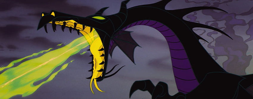 Maleficents Drache. Dornröschen bösartig, Dornröschen HD-Hintergrundbild
