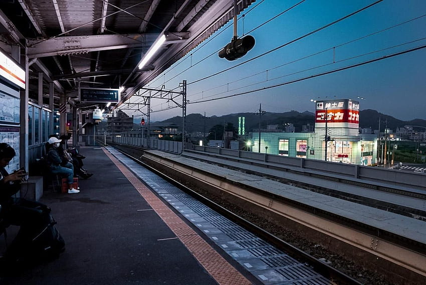 日本の田舎の電車はとてつもなく時間がかかります。 広告デザイン、景観、風景 高画質の壁紙 | Pxfuel