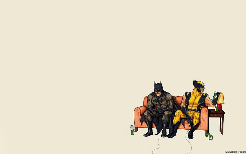 Batman Lucu, Kartun Superhero Lucu Wallpaper HD