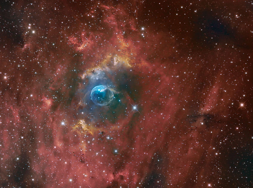 APOD: 2014 October 2 - The Bubble Nebula HD wallpaper