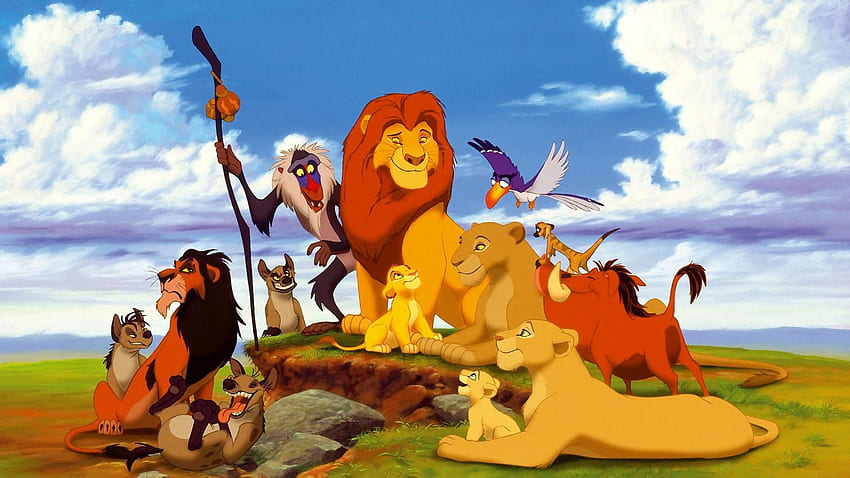 Awesome For Girls. Cartoon Anime., Lion King HD wallpaper