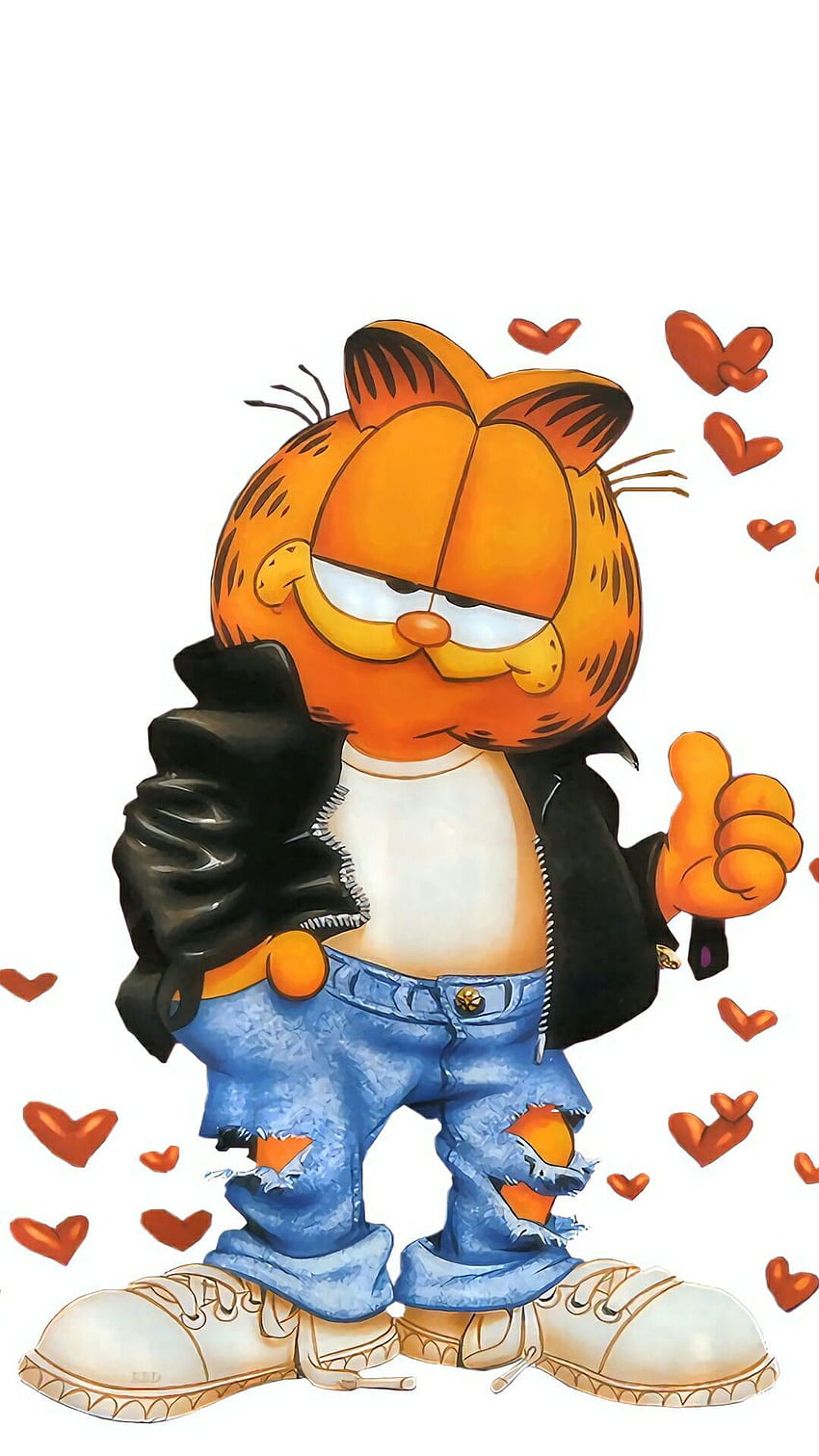 Telefone celular/fundo. Garfield desenho animado, Garfield Papel de parede de celular HD