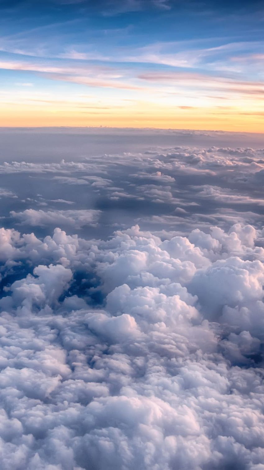 노을, 하늘, 운해, 2020. 구름, 구름, 자연 HD 전화 배경 화면