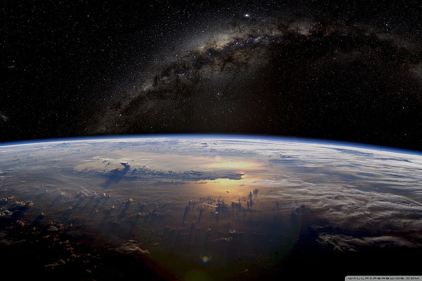 Earth Galaxy Space ❤ per Ultra TV Sfondo HD
