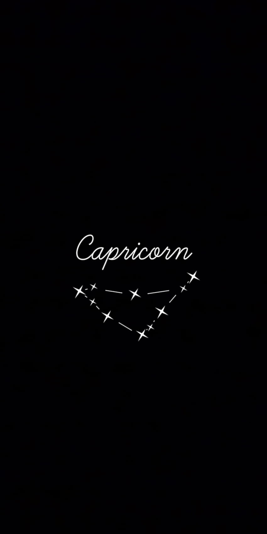 Premium AI Image  Capricorn Zodiac star sign Goat night stars wallpaper  illustration background Generative AI