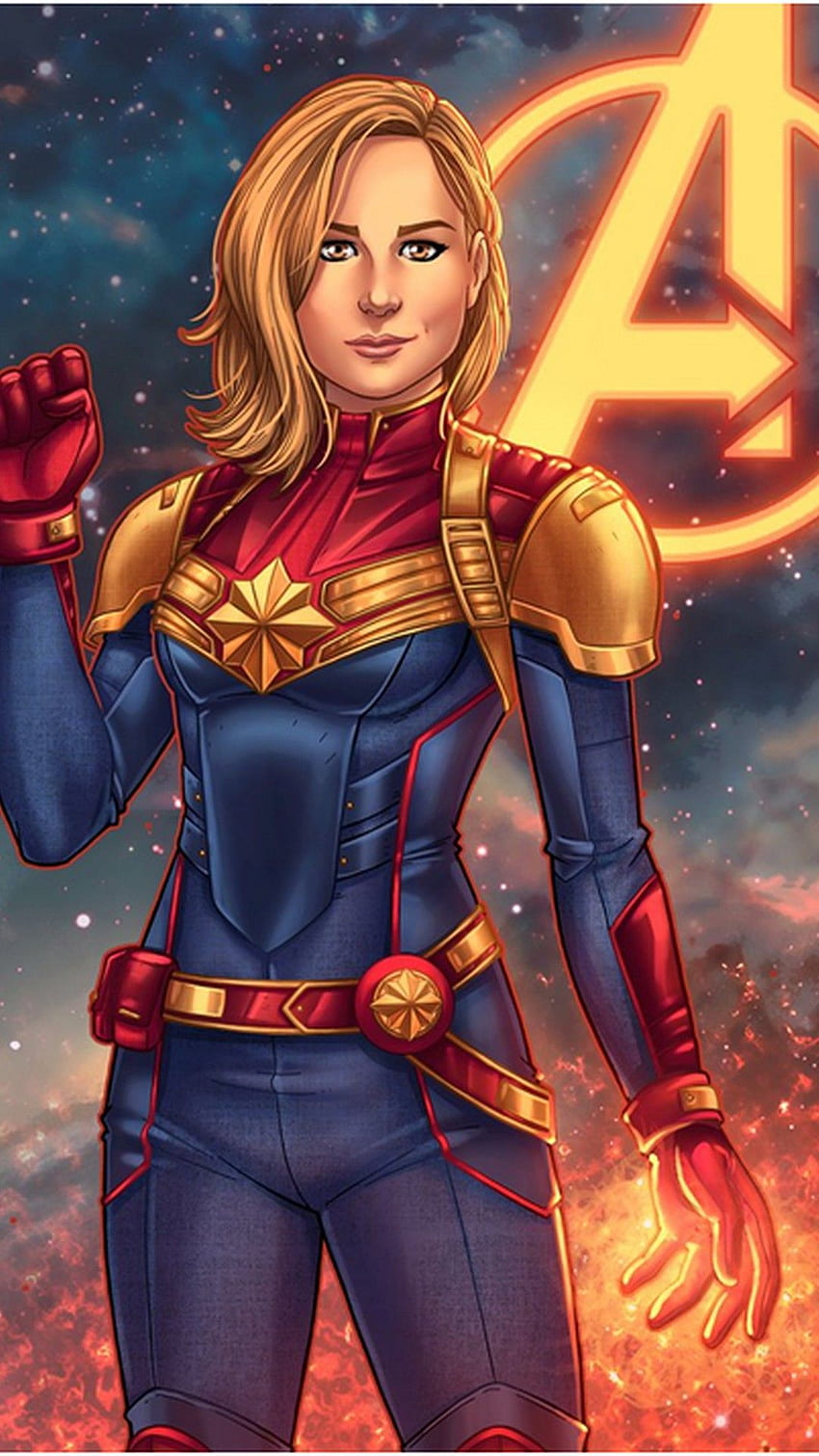 Captain Marvel Animated iPhone X . Marvel animation, Marvel heroines, Captain marvel, Marvel Women HD phone wallpaper