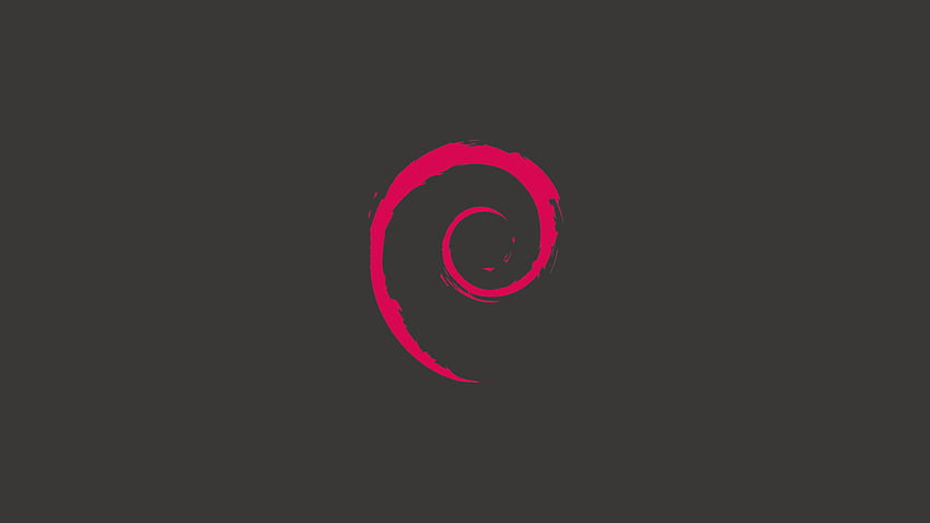 Minimalis - Debian Gnu Linux Wallpaper HD