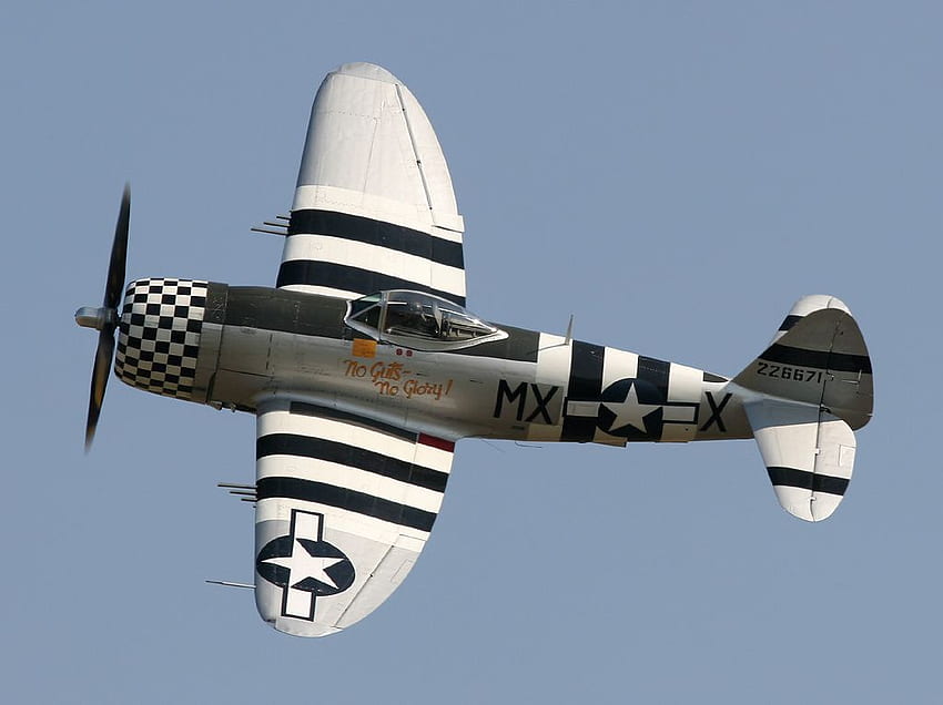 Repubblica P-47 Thunderbolt, aeronautica americana, seconda guerra mondiale, aerei da combattimento, aeronautica degli Stati Uniti Sfondo HD