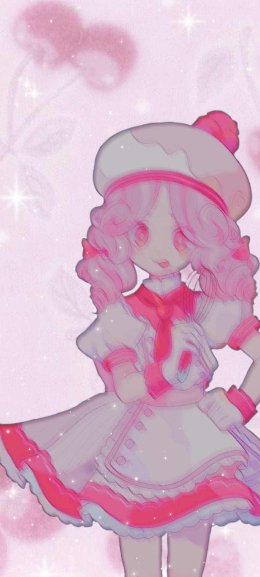Pink Cherry Anime Girl, loli, soft HD phone wallpaper | Pxfuel