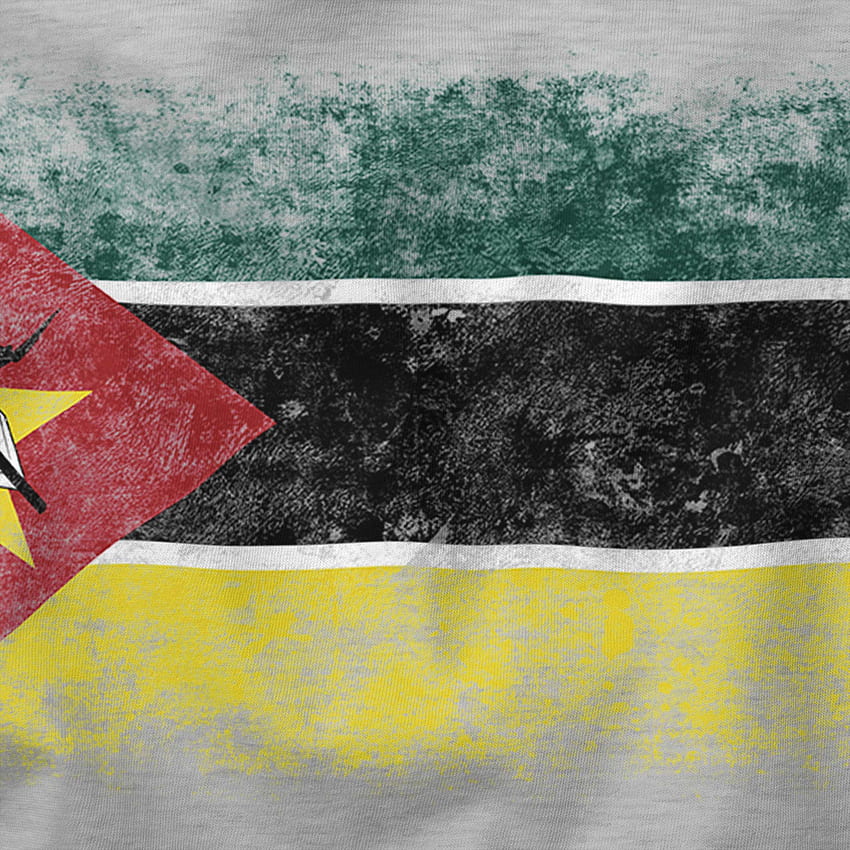 MOZAMBIQUE DISTRESSED FLAG MENS T SHIRT TOP MOÇAMBIQUE FOOTBALL MOZAMBICAN SHIRT, Mozambique Flag HD phone wallpaper