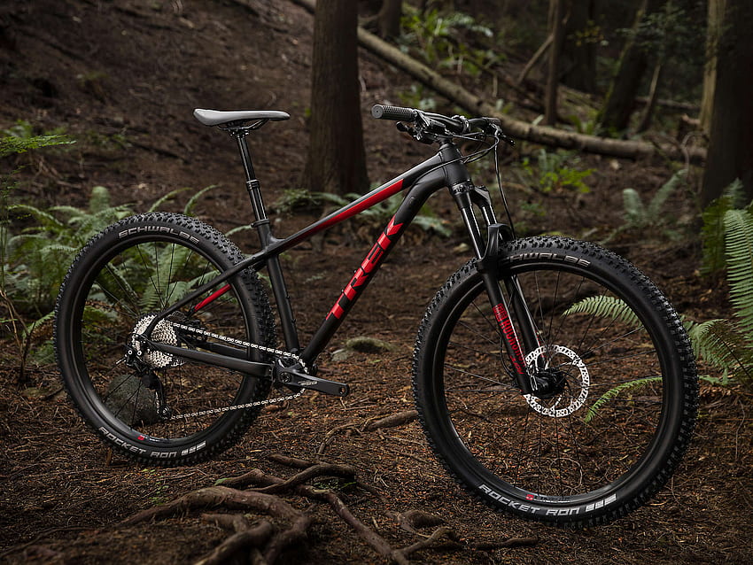 Bicicleta de Montaña Trek Roscoe 7 2019 Matte Black 74375 [] para tu Móvil y Tablet. Explora RockShox. RockShox, Trek MTB fondo de pantalla