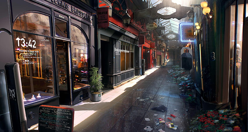 Android Street - Future Asian Alleyway Render HD wallpaper | Pxfuel