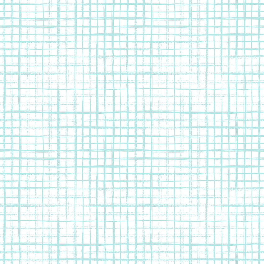 GP1900122 Grace & Gardenia Light Blue Hand Painted Grid on White Premium Peel and Stick Panel 6' High x 26 Wide - The Savvy Decorator, Pastel Blue Grid HD wallpaper