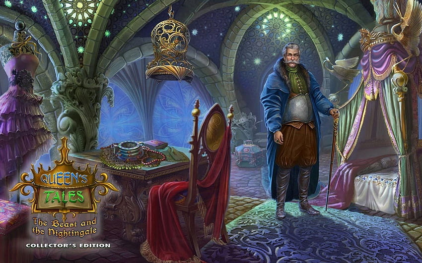 Queen's Tales - The Beast and the Nightingale07, objet caché, amusement, jeux vidéo, cool, puzzle Fond d'écran HD