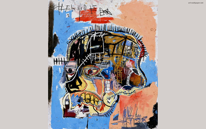 Jean Michel Basquiat , sztuka, y, sztuka ścienna, Jean-Michel Basquiat Tapeta HD