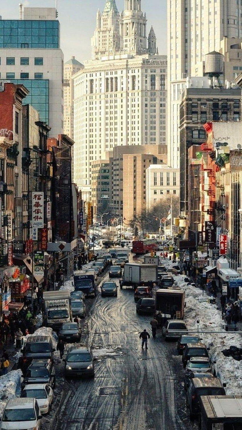 15 iPhone New York Winter HD phone wallpaper Pxfuel